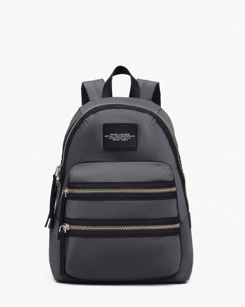 de biker nylon large backpack