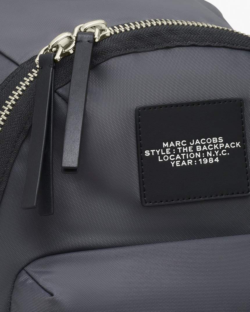 de biker nylon large backpack