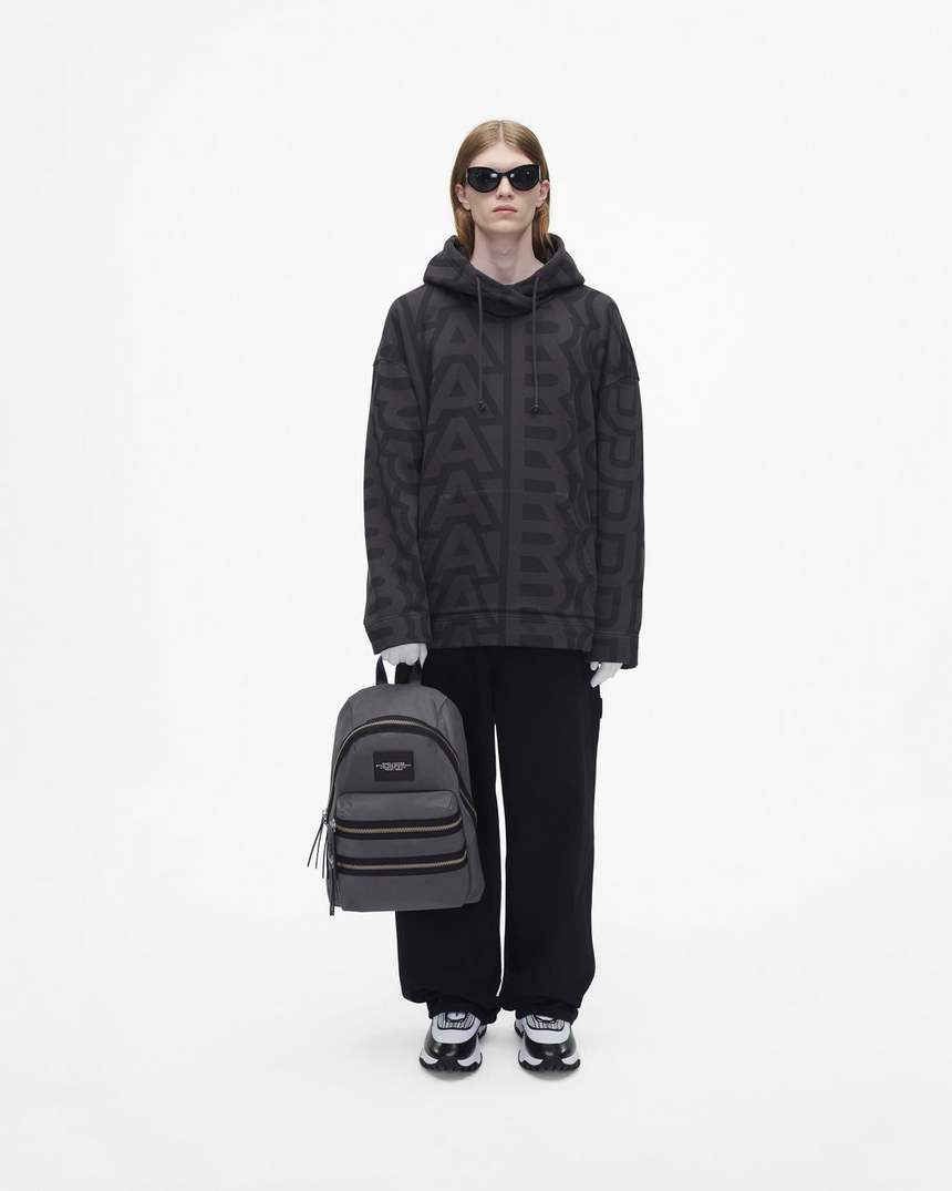 de biker nylon large backpack