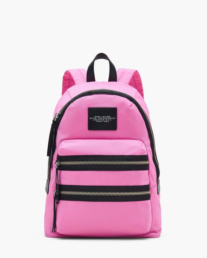 de biker nylon large backpack