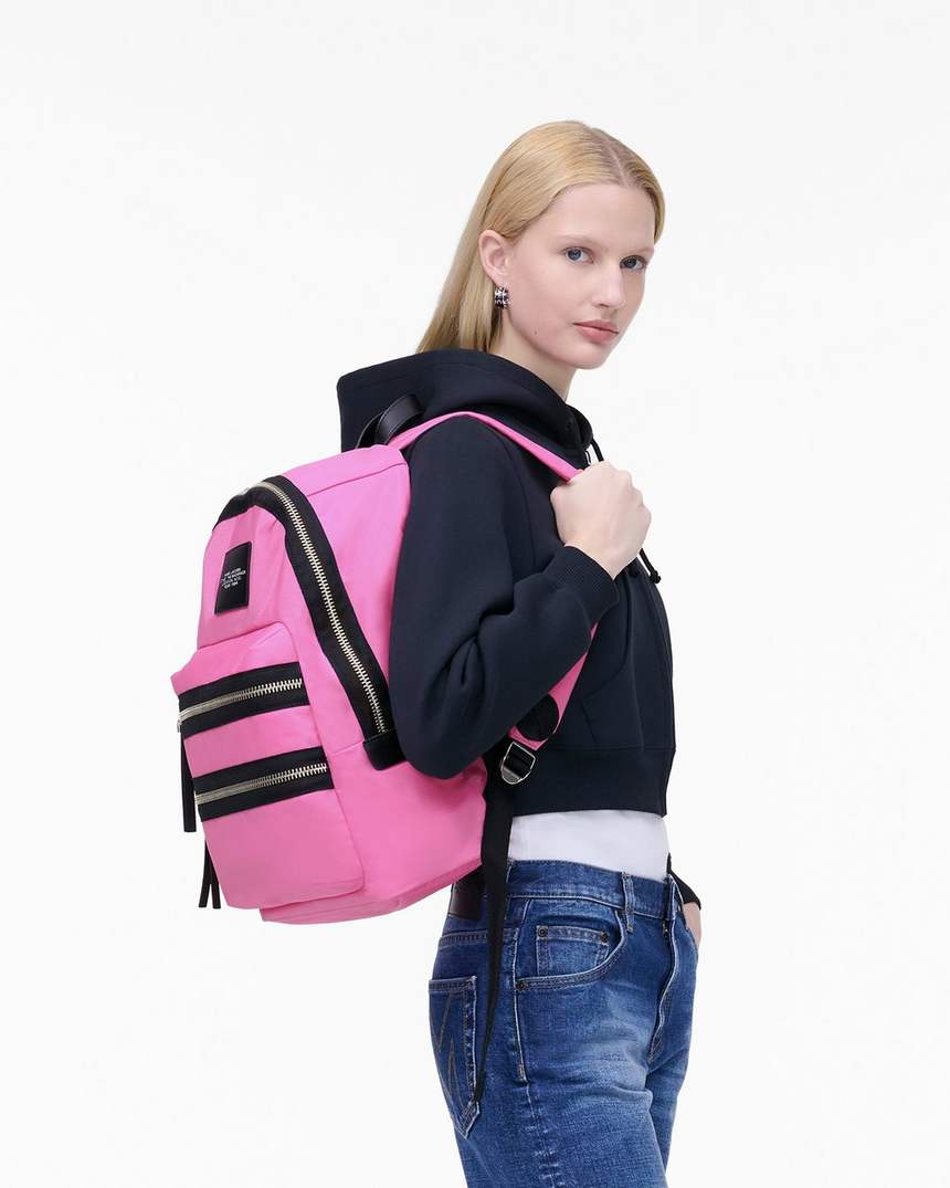 de biker nylon large backpack