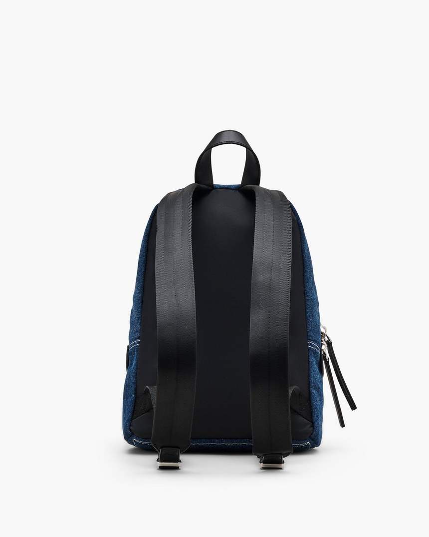 de biker colorblock denim medium rugzak