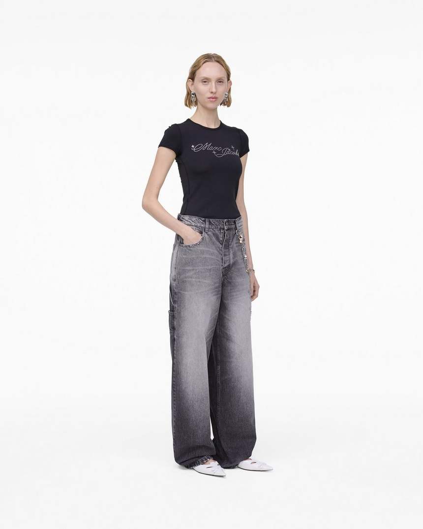 charm oversized jeans