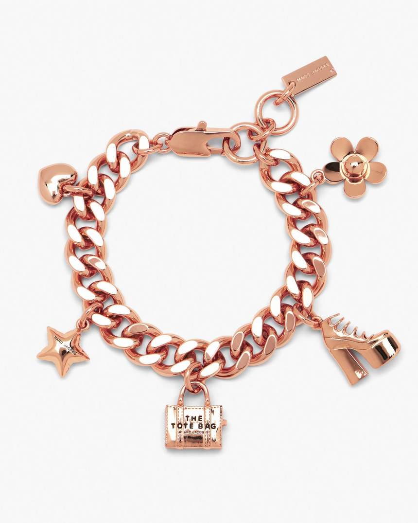 de mini icon bedelarmband marc jacobs