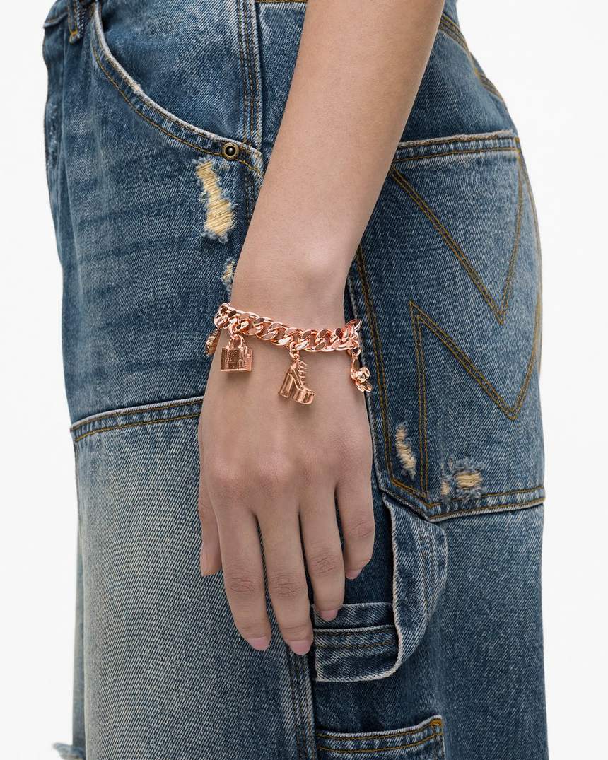 de mini icon bedelarmband marc jacobs