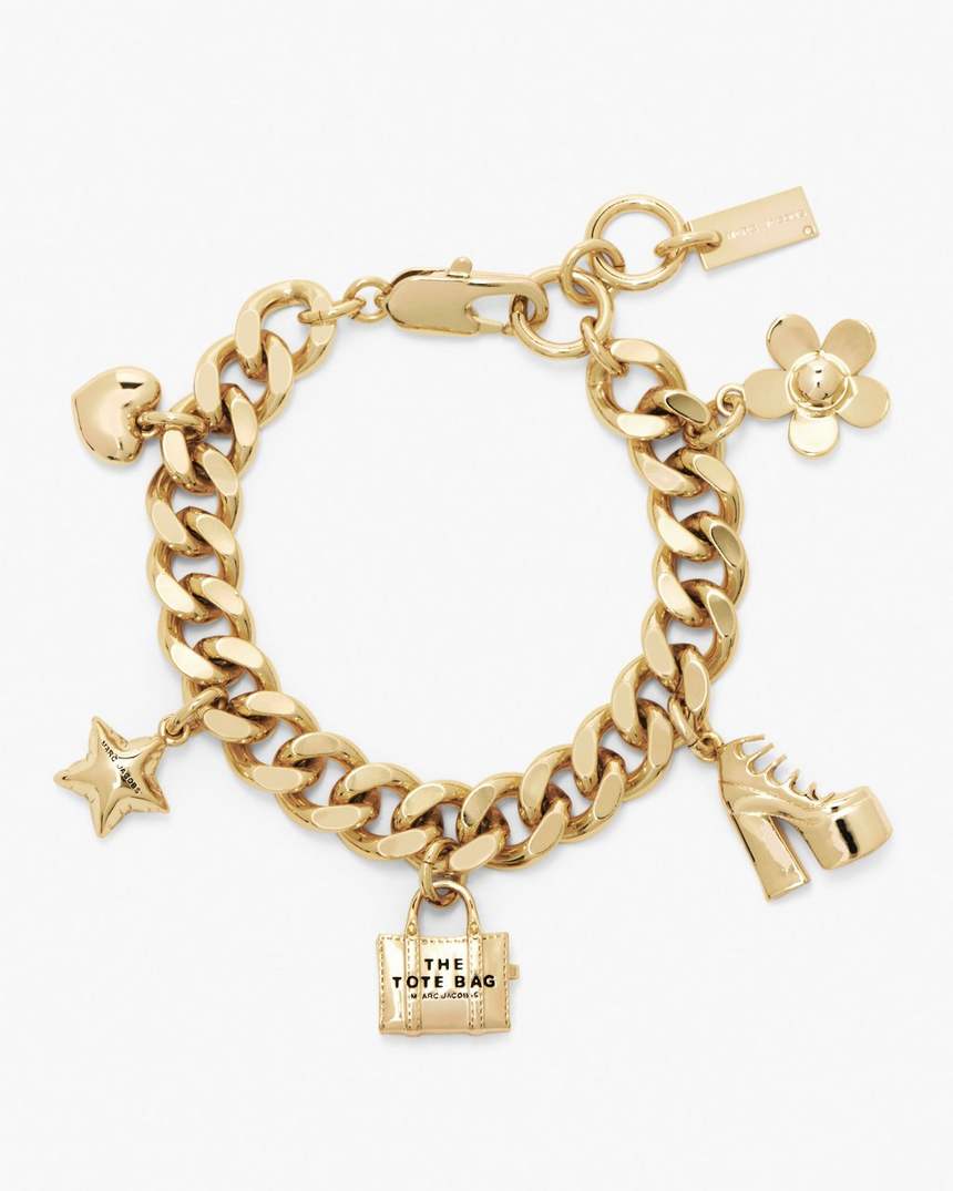 de mini icon bedelarmband marc jacobs