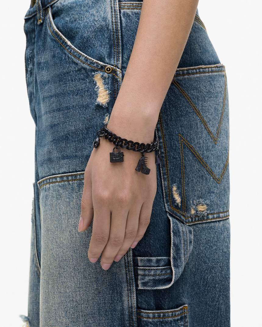 de pave mini icon bedelarmband