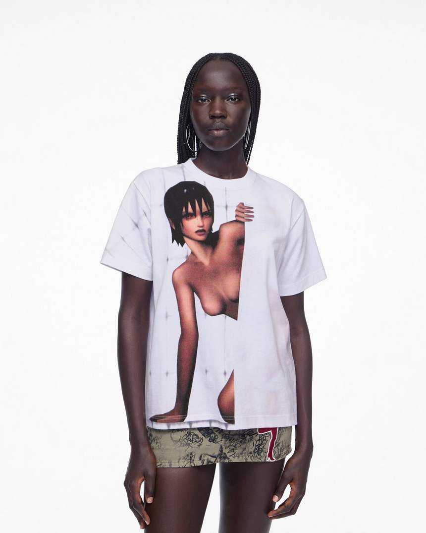 mowalola box tee