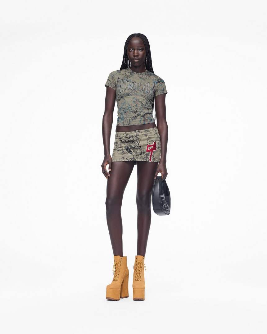 mowalola shrunken tee