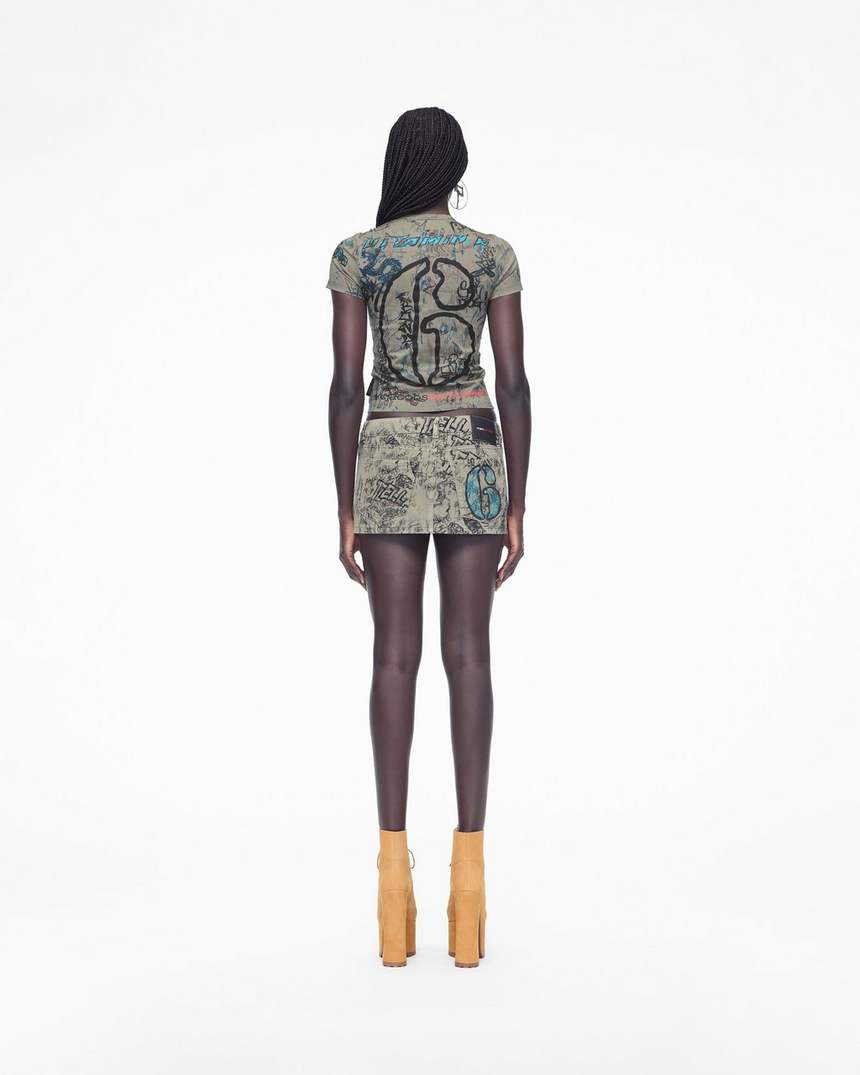 mowalola shrunken tee