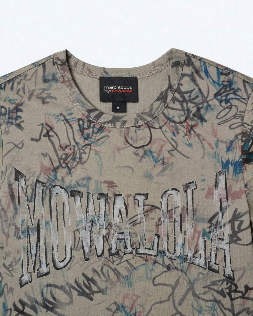 mowalola shrunken tee