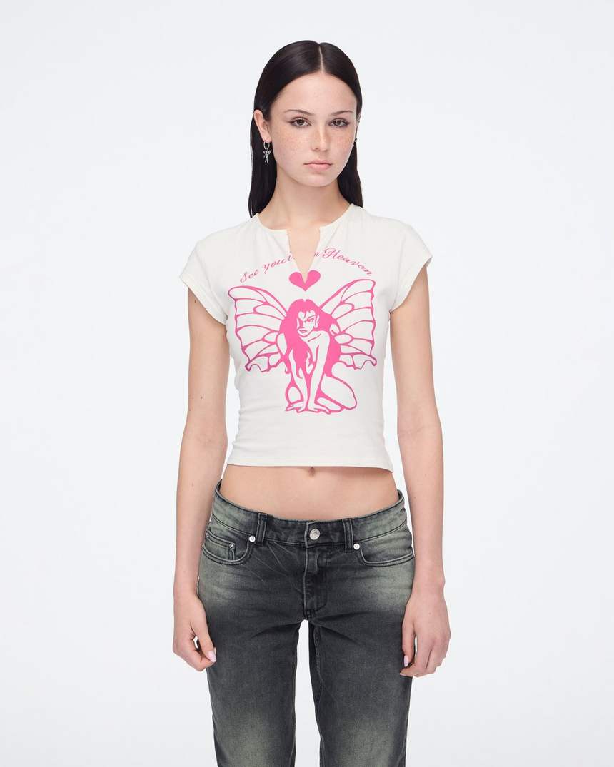 rock angel slash t-shirt