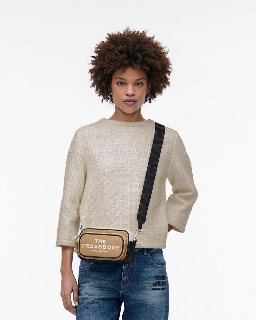 de colorblock crossbodytas