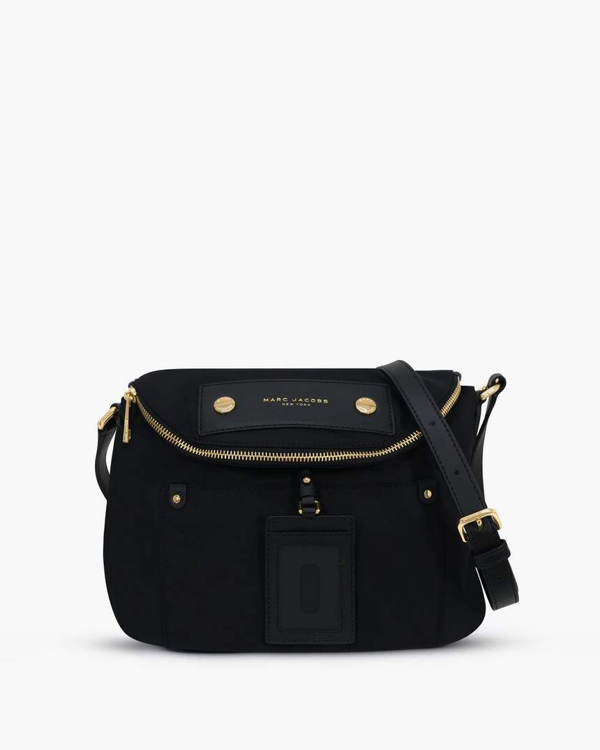 preppy nylon messenger-tas