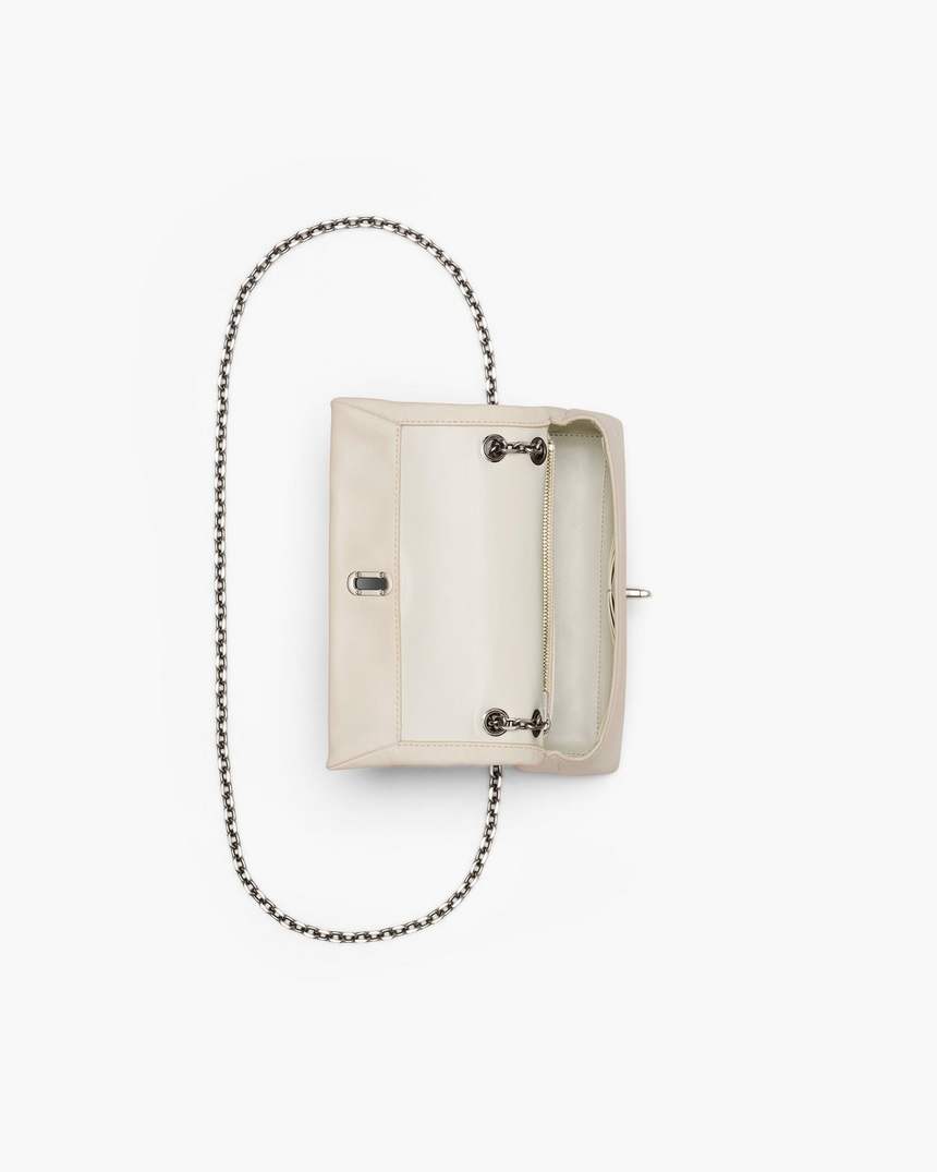 de mini-tas met dubbele ketting