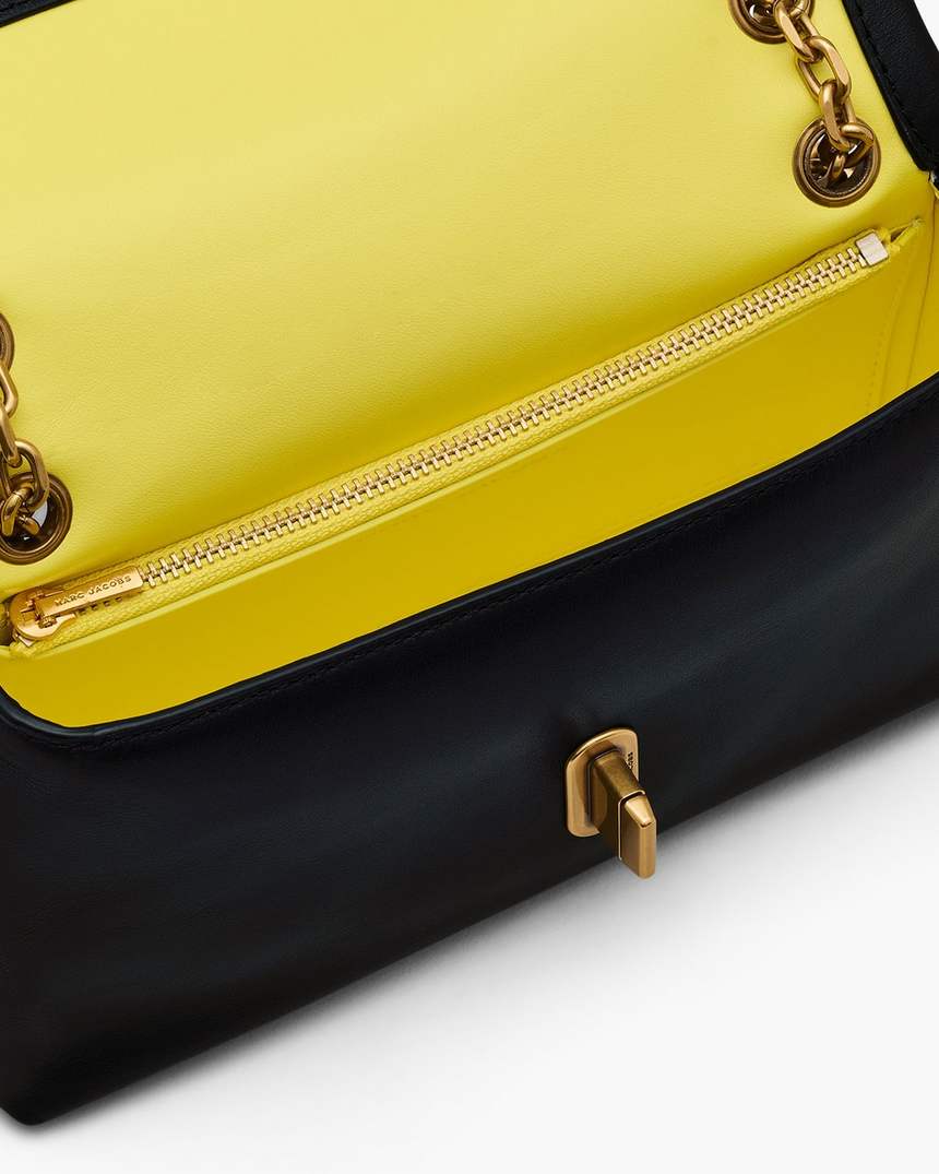 de mini-tas met dubbele ketting