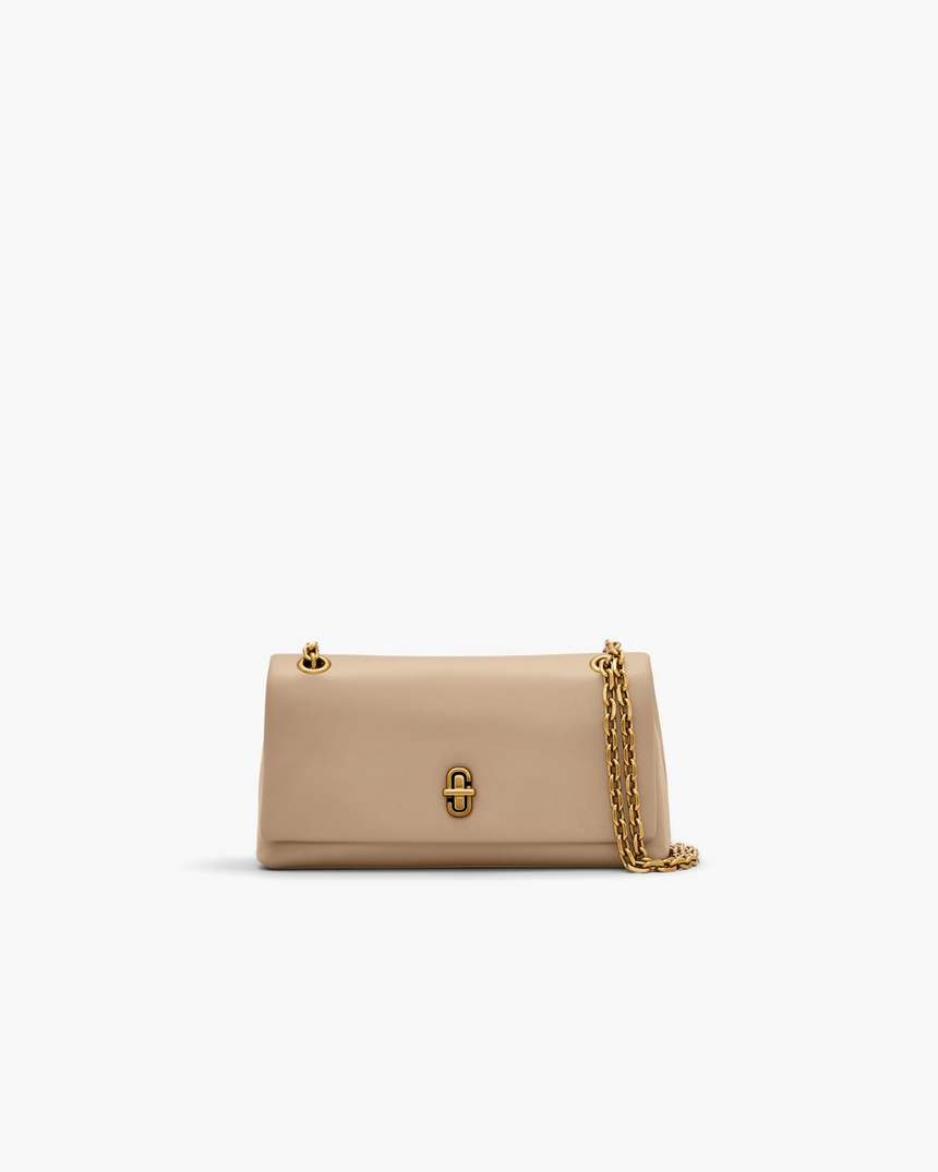 de mini-tas met dubbele ketting