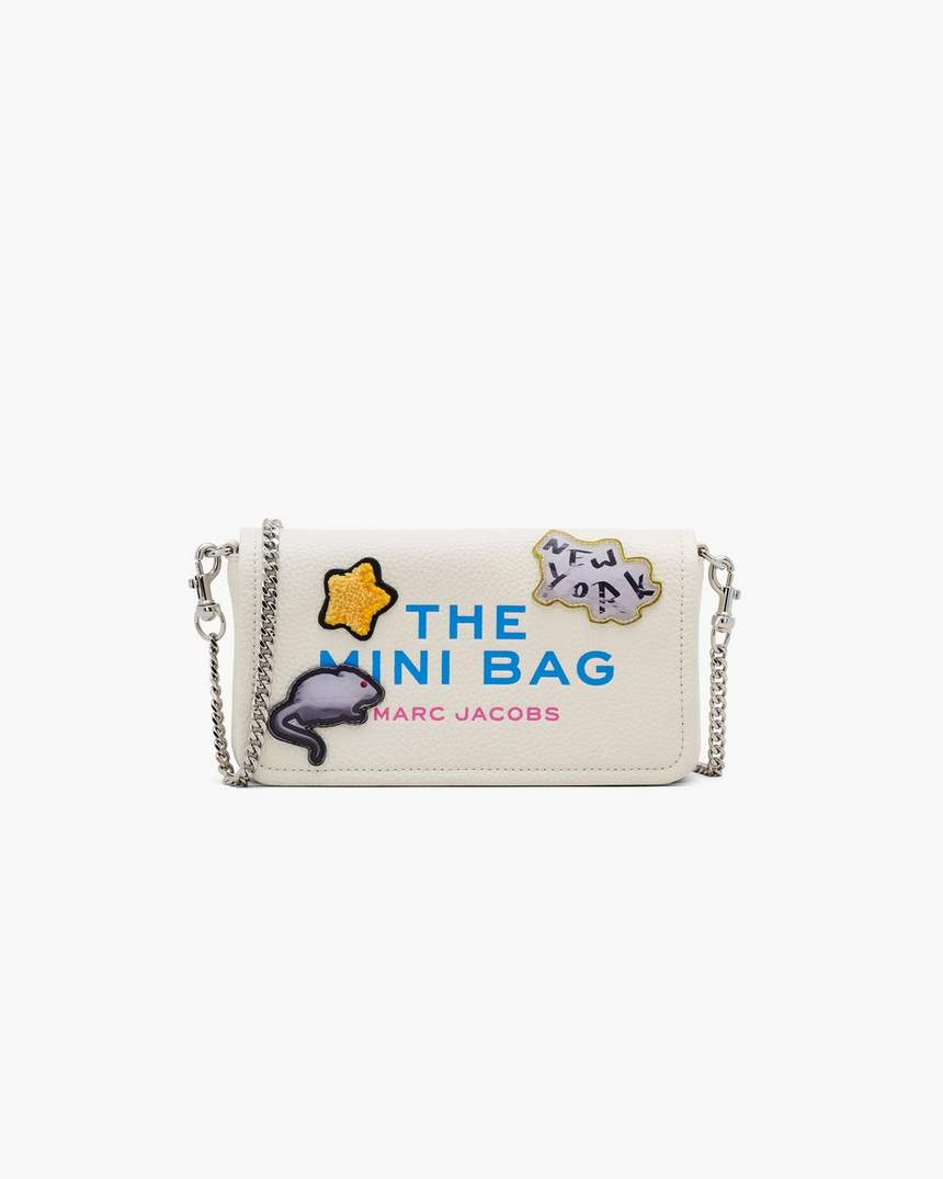 de mini-tas met stickerpatch