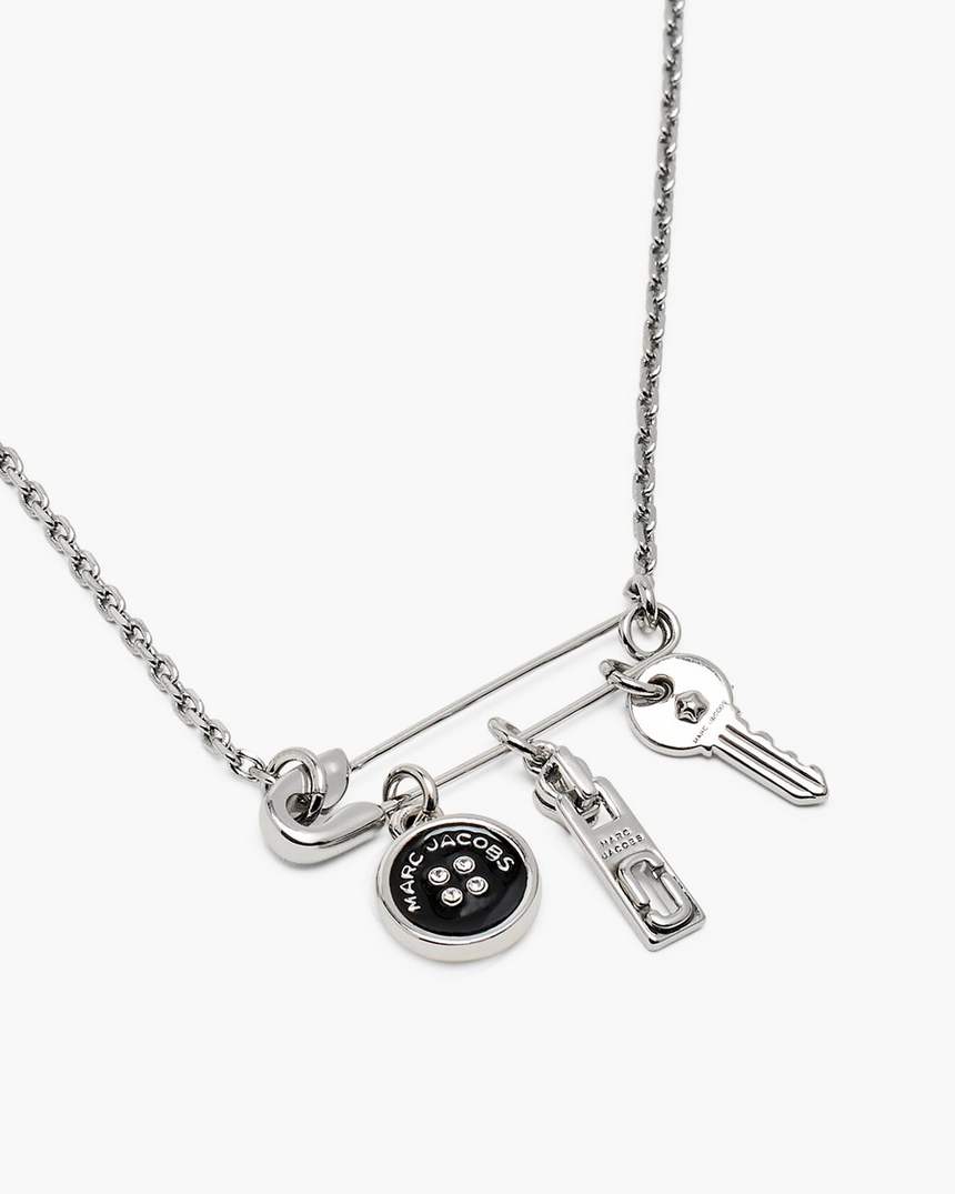 knoopbedeltje ketting