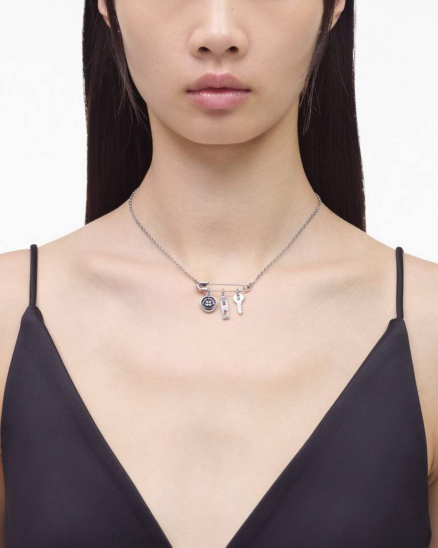 knoopbedeltje ketting