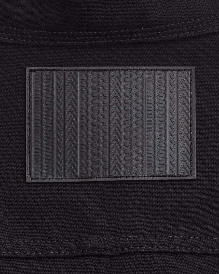 het geplooide denimjack