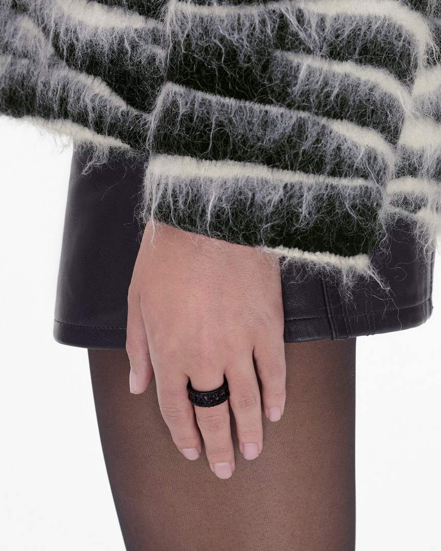 de monogram pave ring