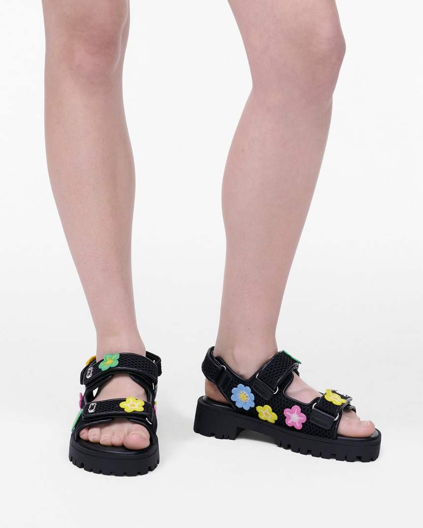 de daisy crochet sunny sandal