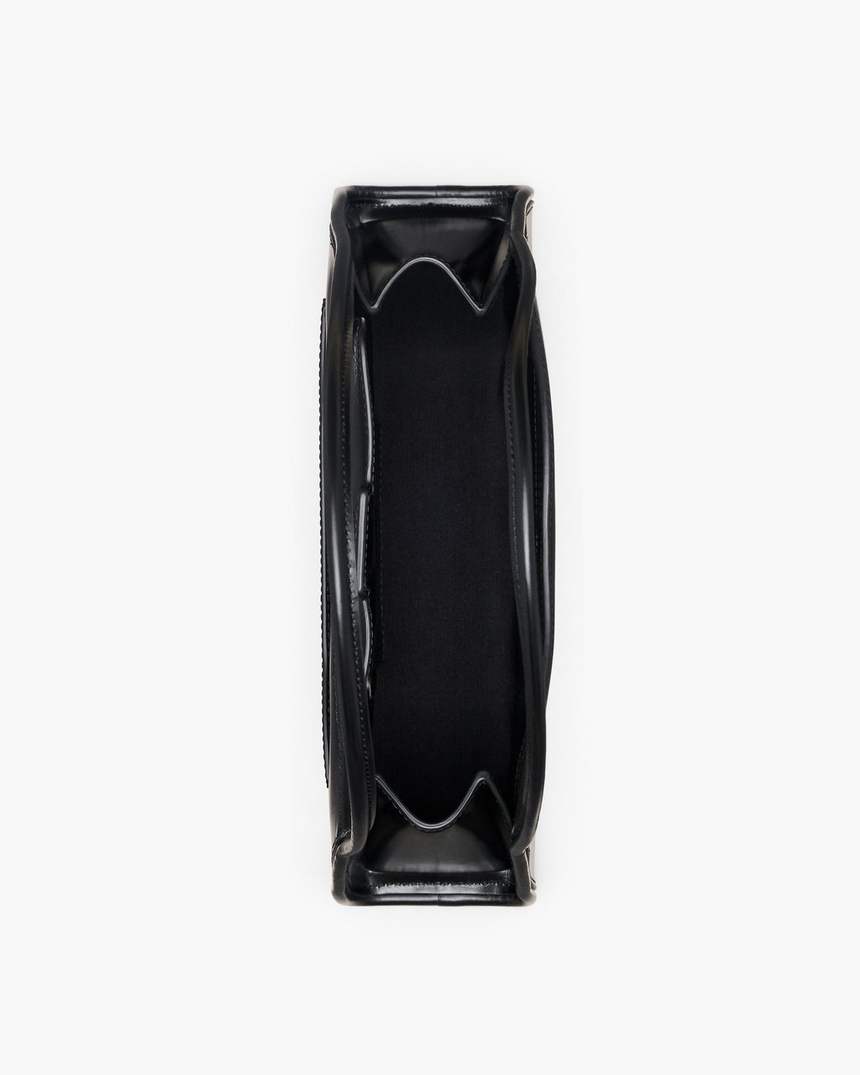 de schoudertas met klauwclip