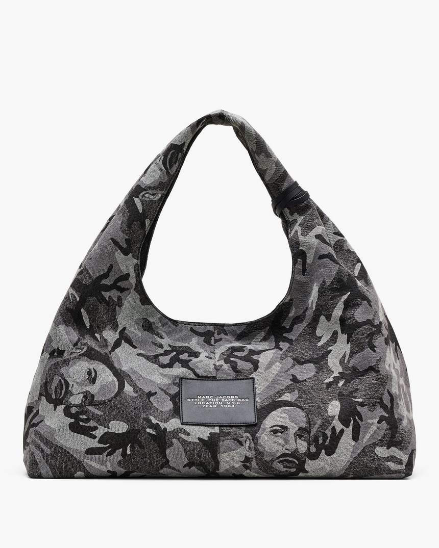 de marc camo denim xl sack bag