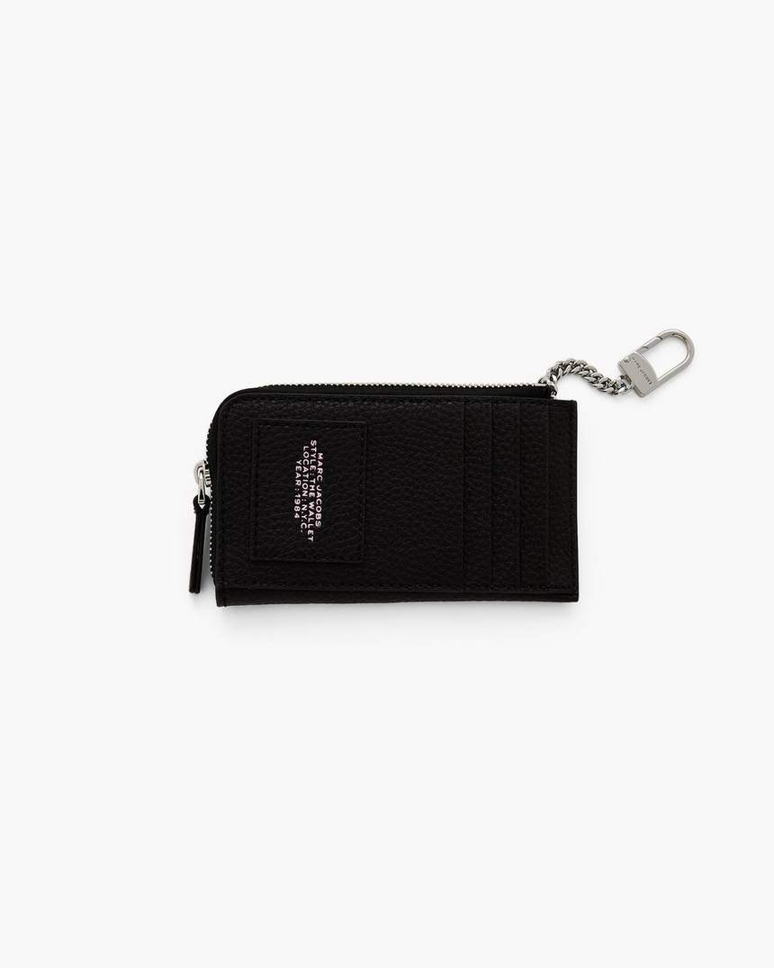 de sticker patch top zip multi wallet