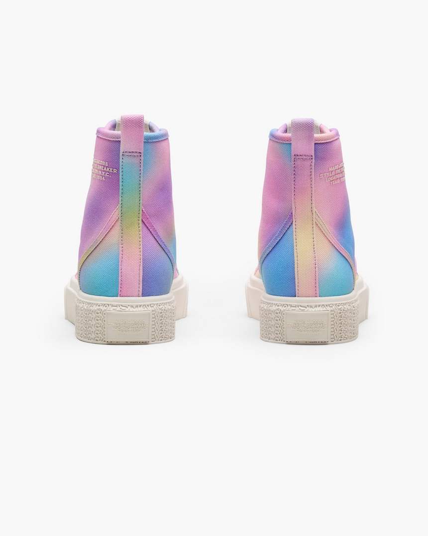 de airbrush canvas sneaker