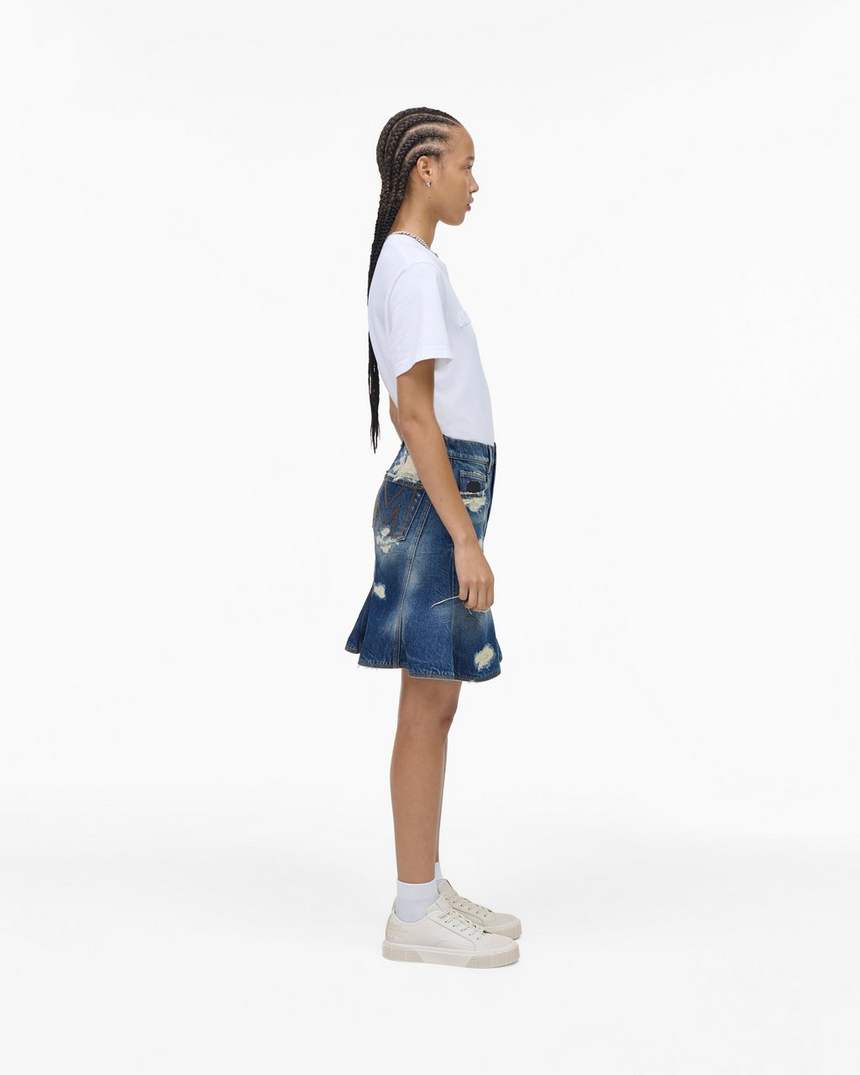 de leren sneaker