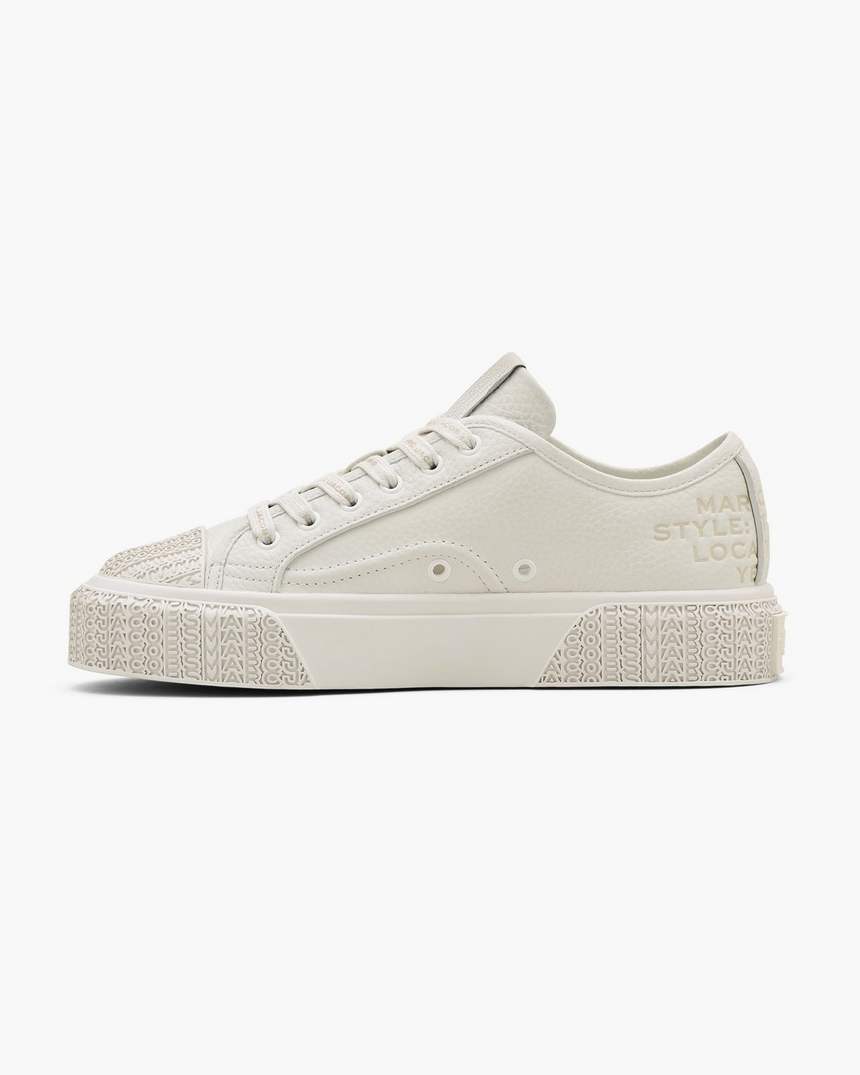 de leren sneaker