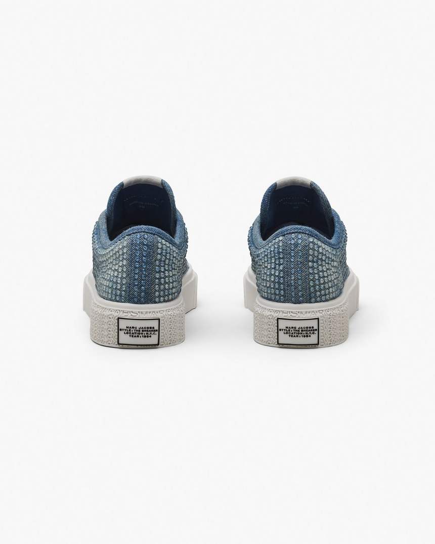 de crystal denim sneaker