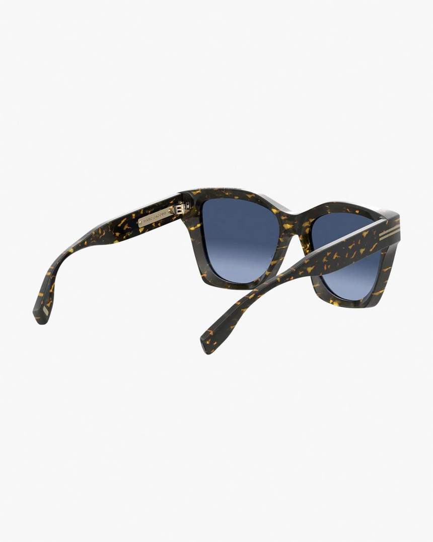icon edge oversized vierkante zonnebril