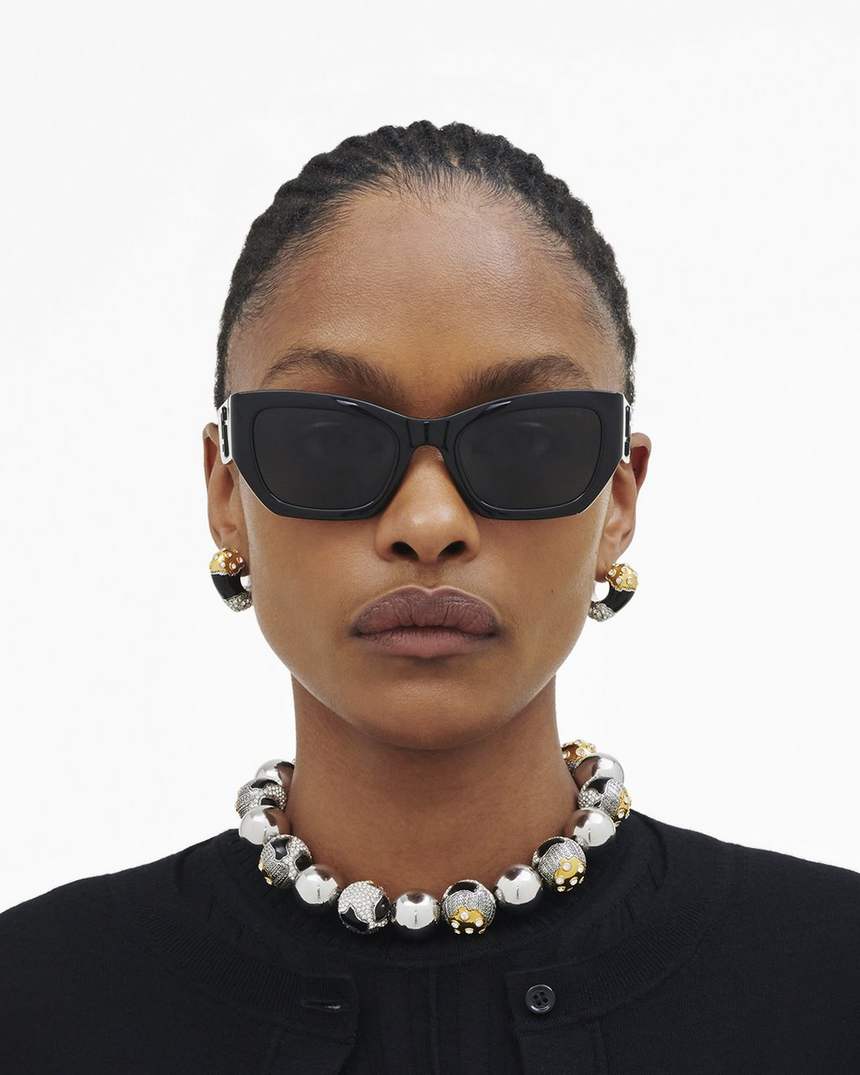 de j marc square cat eye zonnebril
