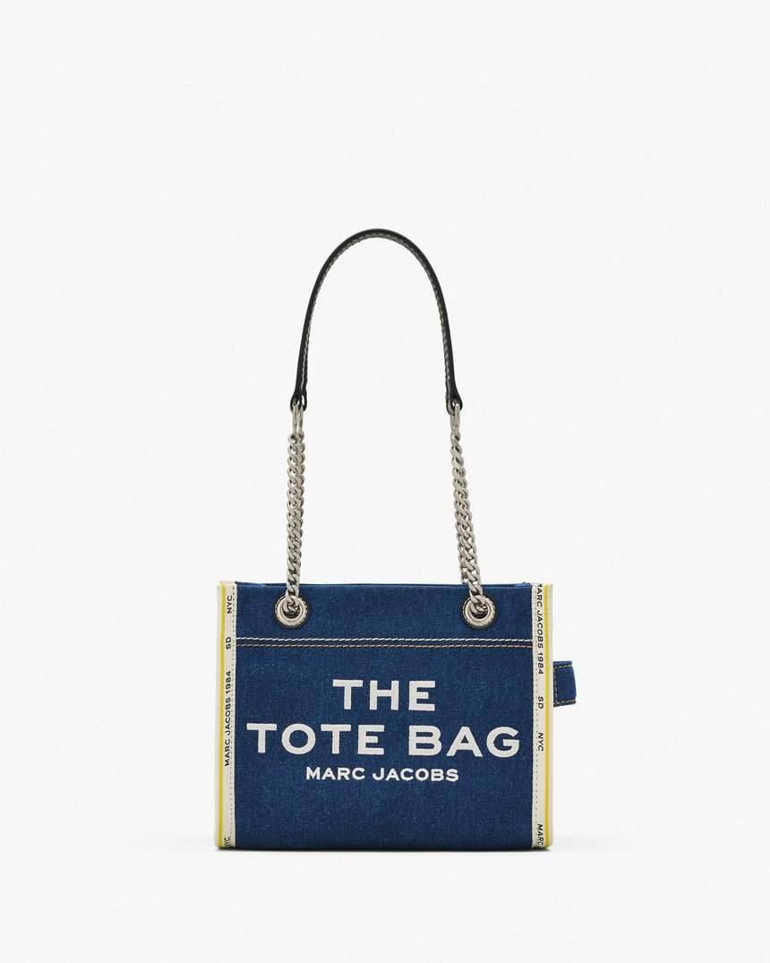de denim ketting kleine draagtas