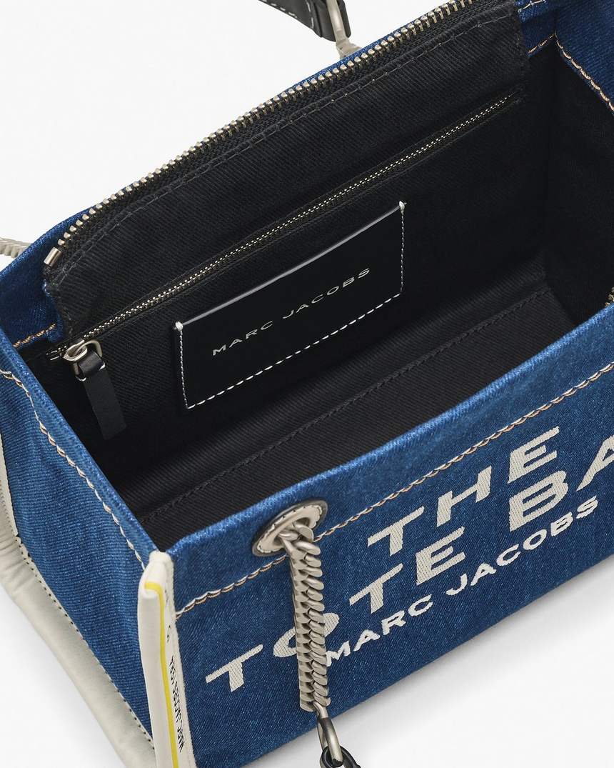 de denim ketting kleine draagtas
