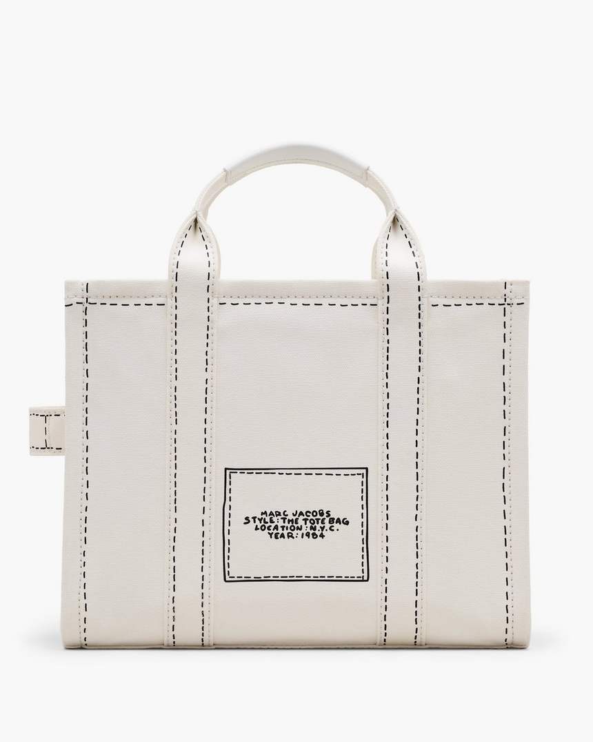 de trompe loeil mani canvas medium tote bag