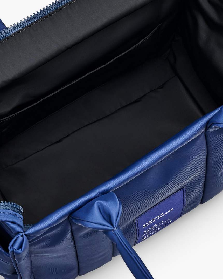 de puffy nylon medium tote bag
