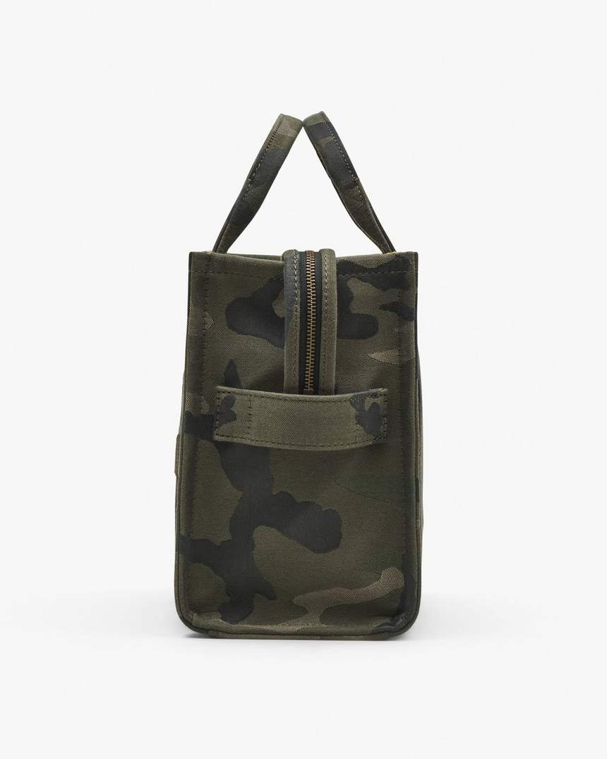 de camo jacquard medium tote bag