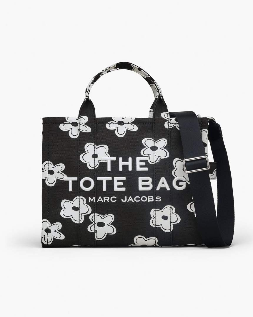 de daisy canvas medium tote bag