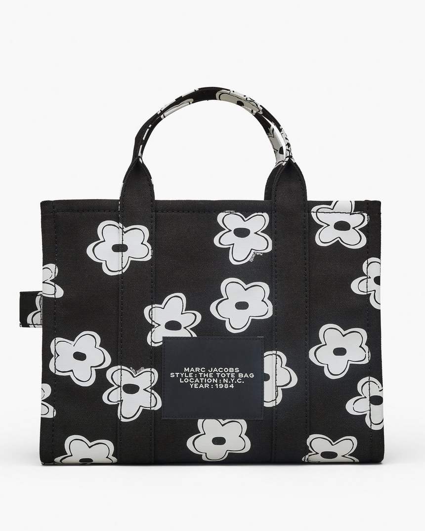 de daisy canvas medium tote bag