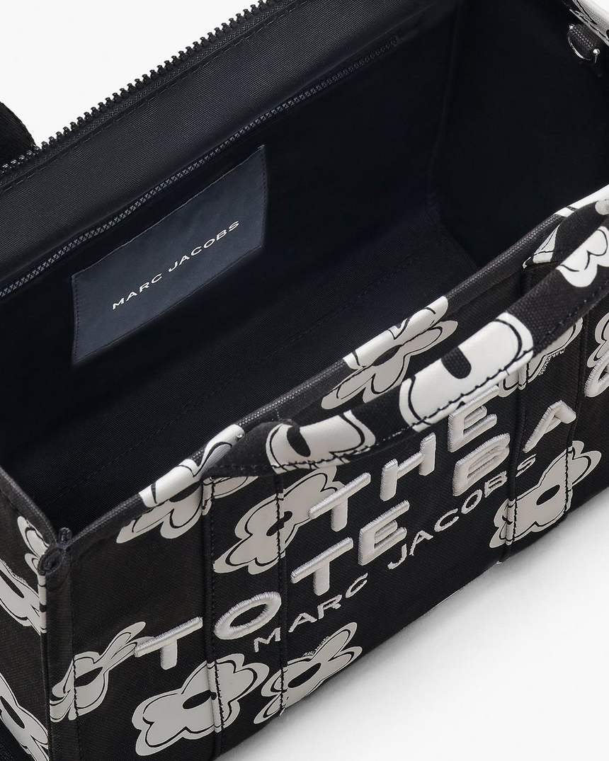 de daisy canvas medium tote bag