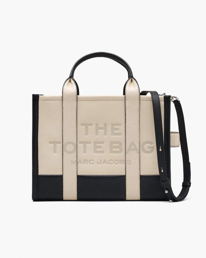de colorblock medium tote bag