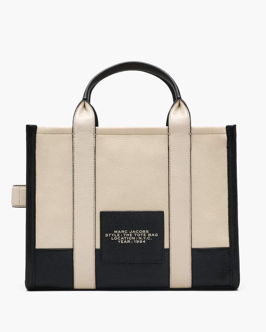 de colorblock medium tote bag