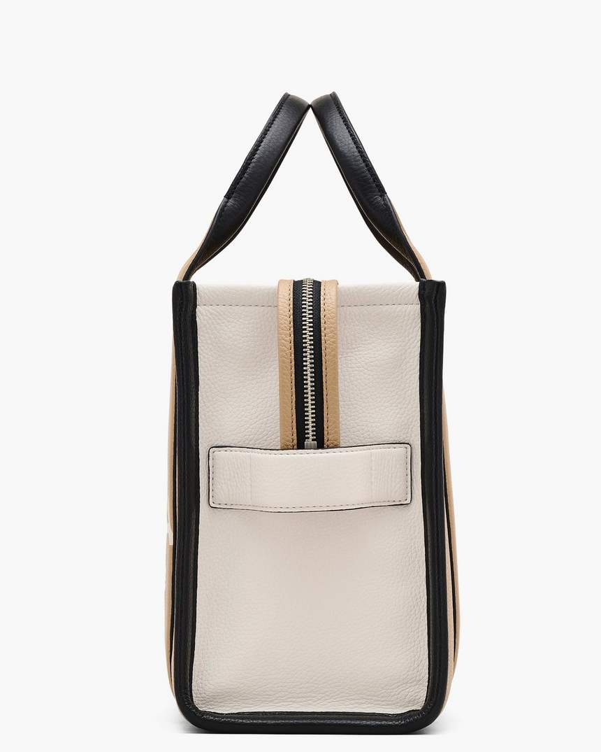 de colorblock medium tote bag