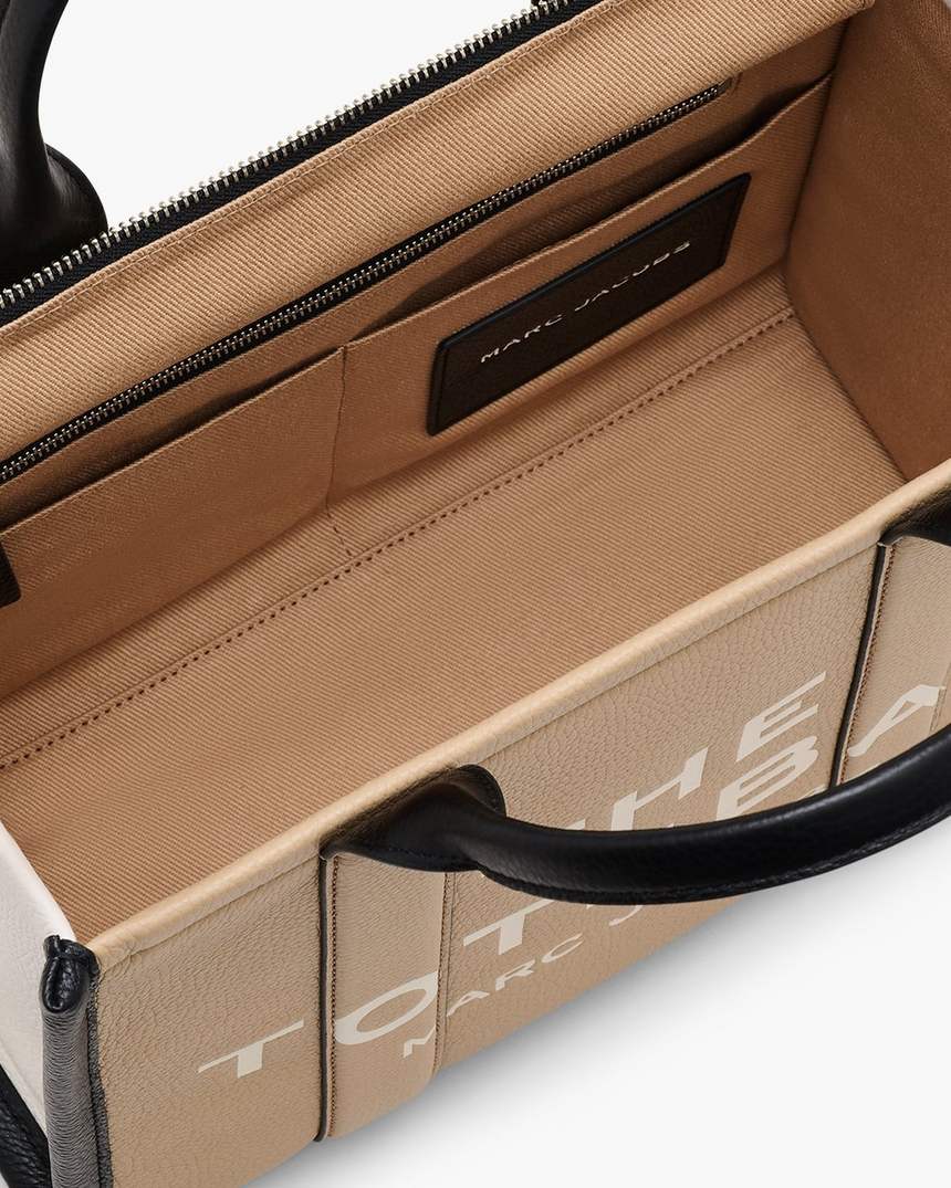 de colorblock medium tote bag