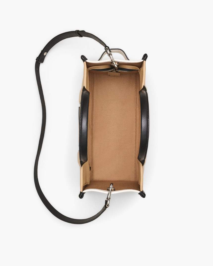 de colorblock medium tote bag