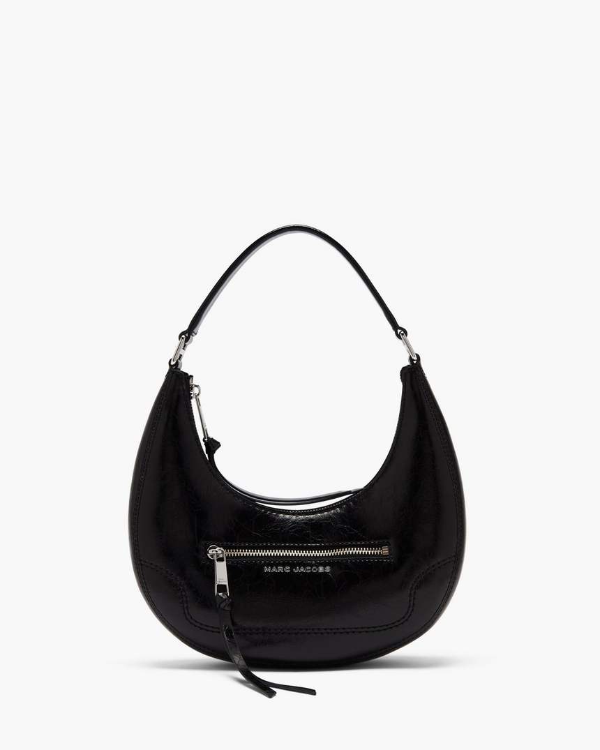 crinkle cruiser kleine halvemaanvormige tas